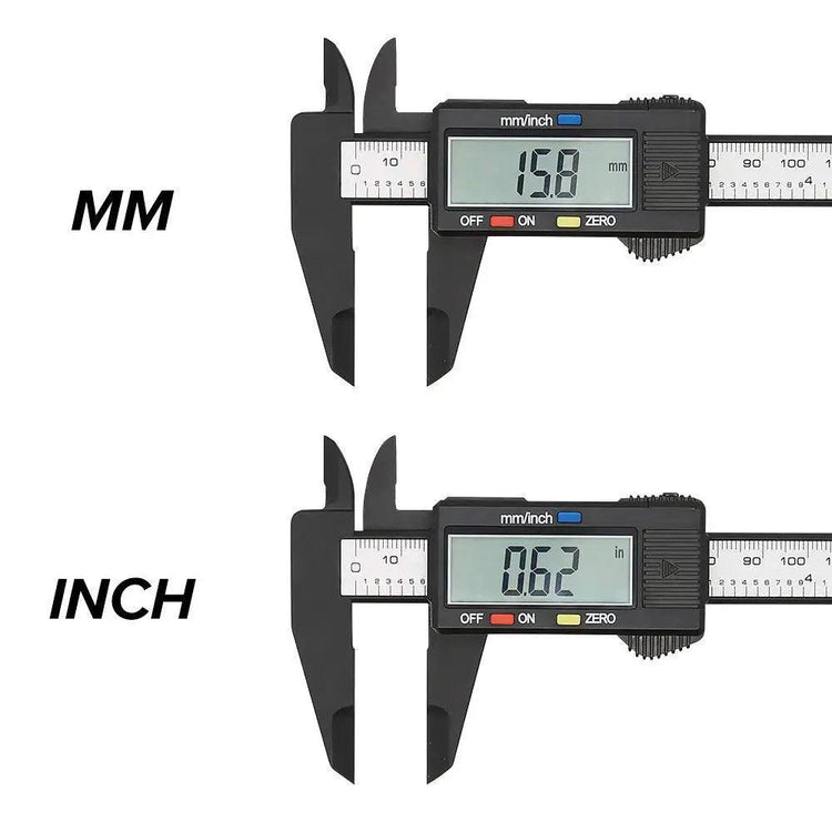 Electronic Digital Calliper Carbon Fiber - Alb3rt & Co.