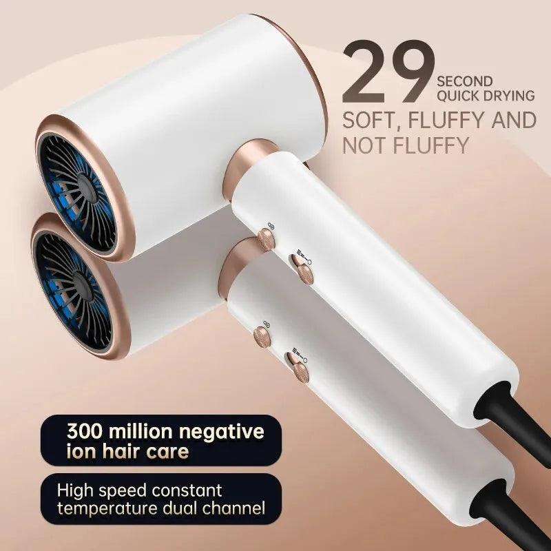 Hair Dryer High-Speed Electric Turbine Airflow - Alb3rt & Co.