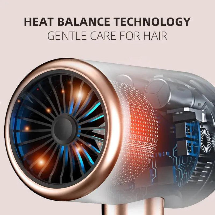 Hair Dryer High-Speed Electric Turbine Airflow - Alb3rt & Co.