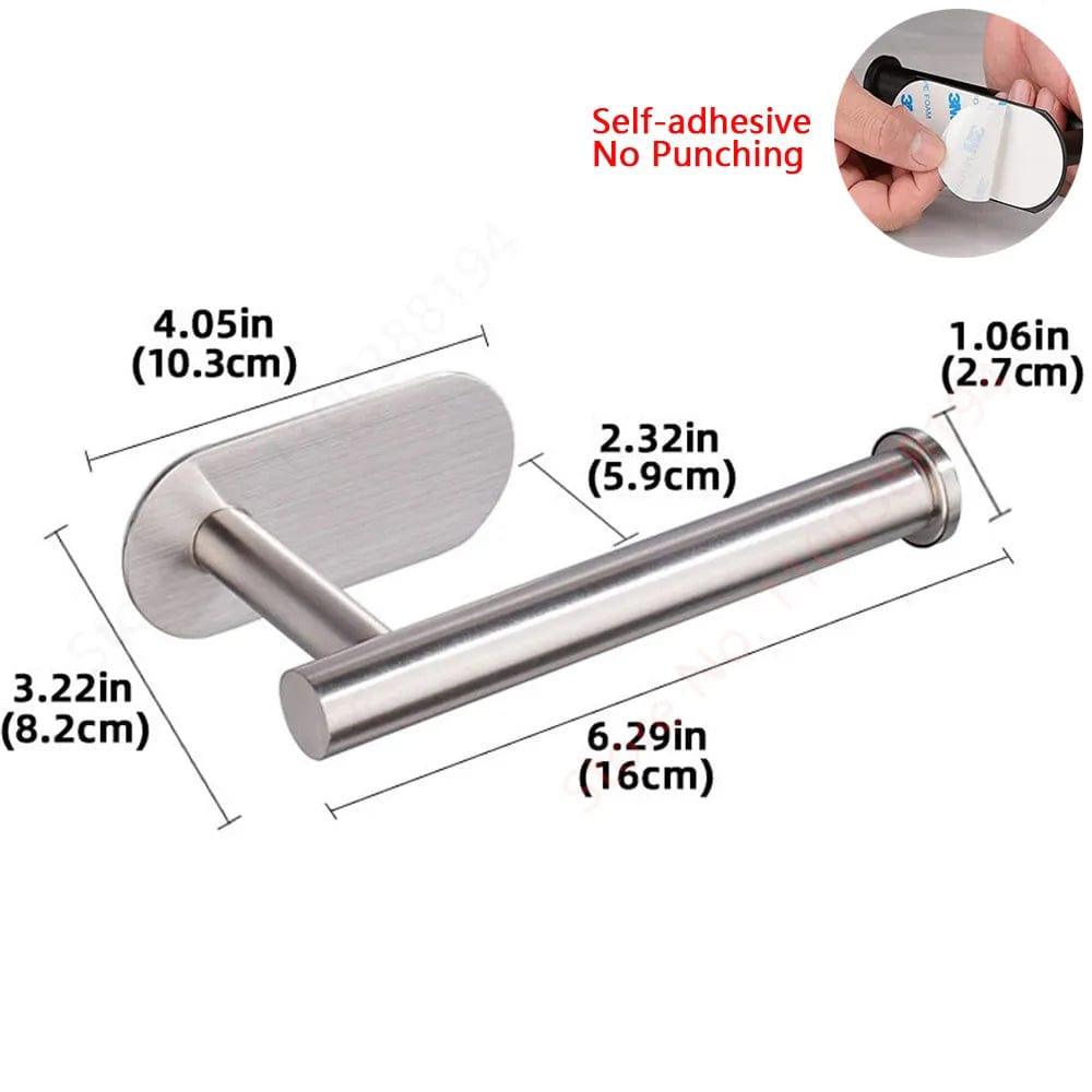 Alb3rt & Co. Paper Holder silver Hanging Paper Roll Towel