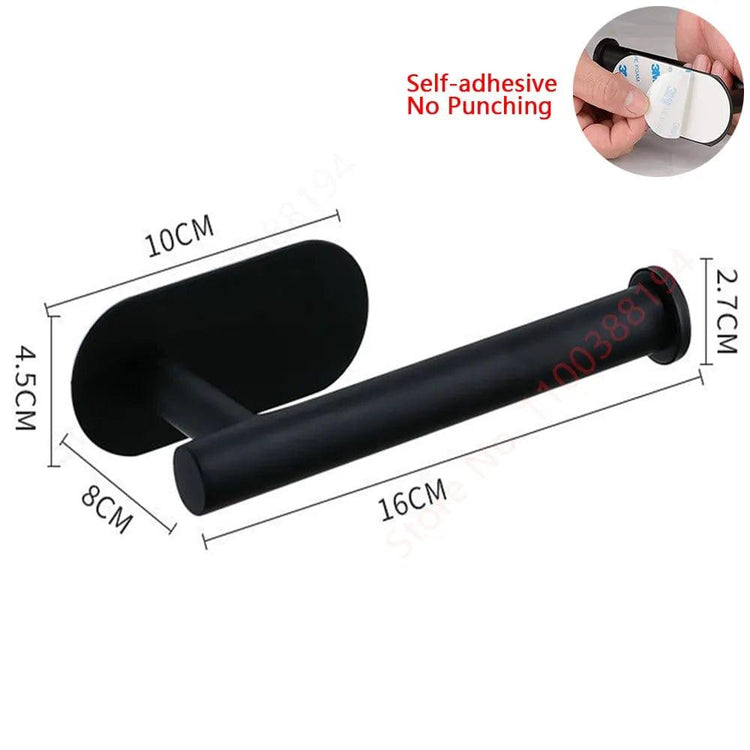 Alb3rt & Co. Paper Holder black Hanging Paper Roll Towel