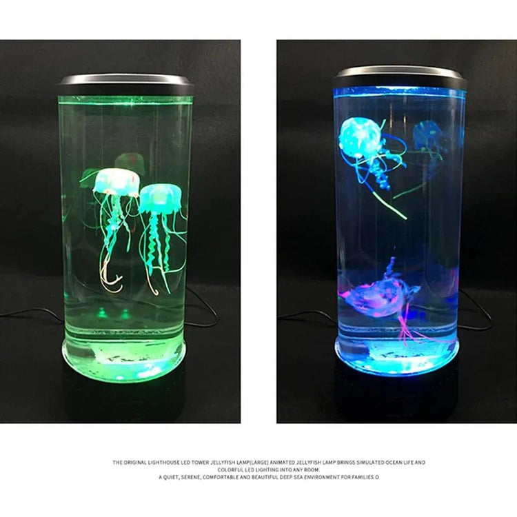 Alb3rt & Co. Medium Size Color Changing Jellyfish Lamp Usb/Battery Powered Table Night Light Children&