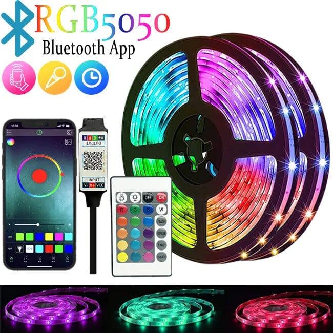 Alb3rt & Co. bluetooth 24key / 1m LED Strip Lights RGB 5050 ,5V 1M-30M,16 million colors, RGB , Led Strip Lighting Music Sync, Color Changing for Party Home