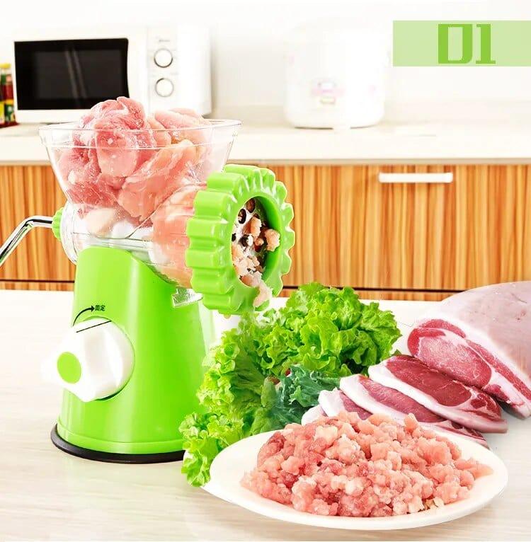 Alb3rt & Co. Green Manual Meat Grinder Mincer Machine Sausage Table Crank Tool Cutter Slicer Beef Multifunctional Meat Slicer kitchen Tools