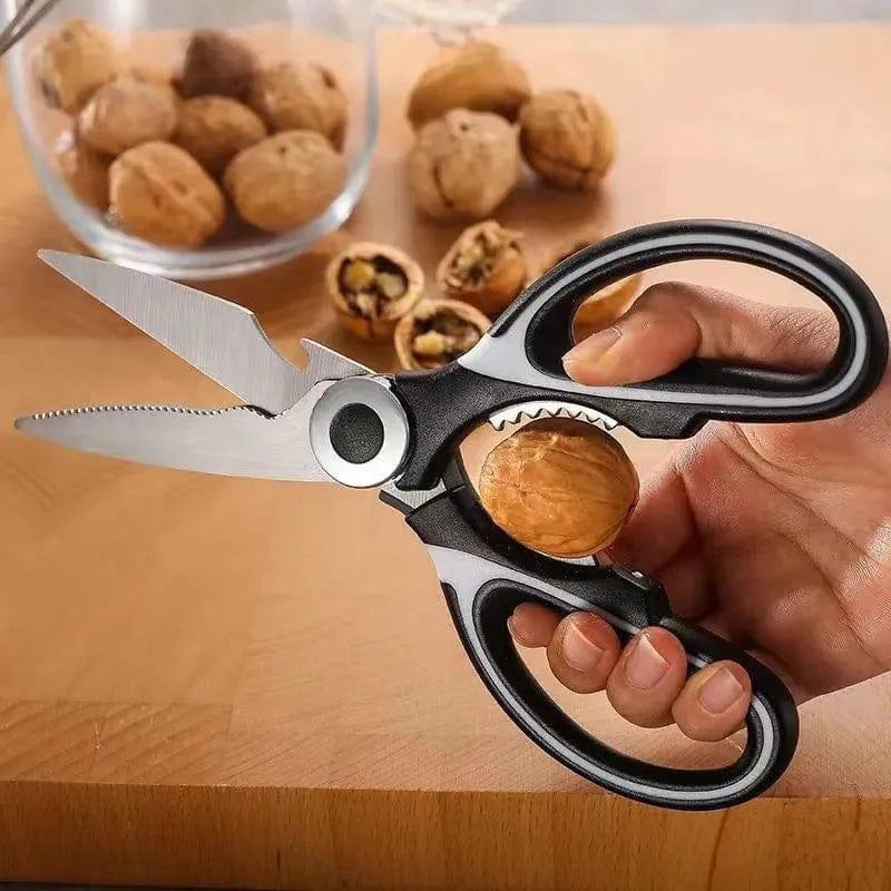 Alb3rt & Co. 1PC Kitchen Scissors Stainless Steel Multifunctional Non Slip Sharp Chicken Bone Scissors Chicken Wings Fish Killing BBQ Scissors