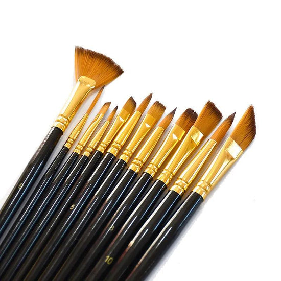 Oil Painting Brush 12 pcs - Alb3rt & Co.