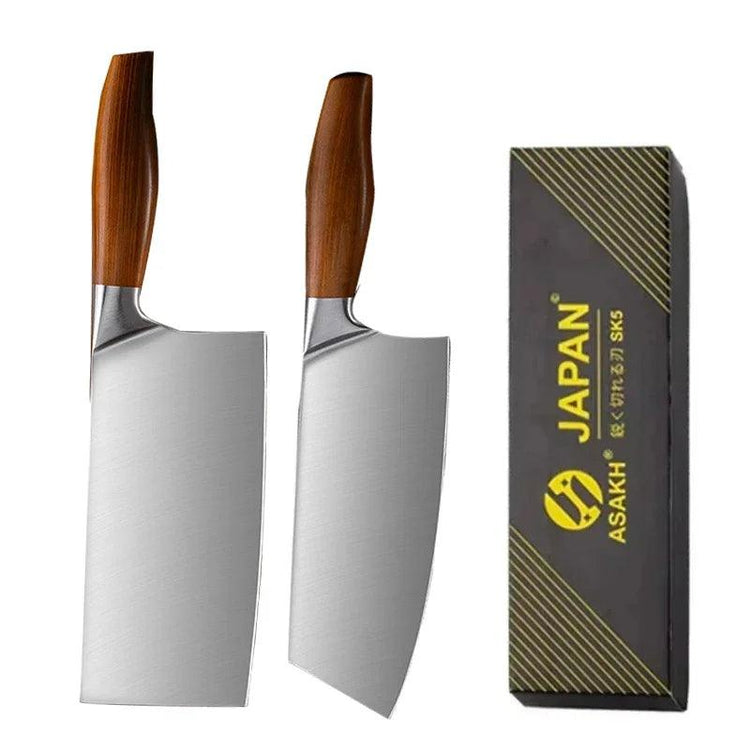 Professional Japanese Kitchen Knife Set – Stainless Steel Chef Knife Collection for Filleting, Slicing, and Chopping - Alb3rt & Co.