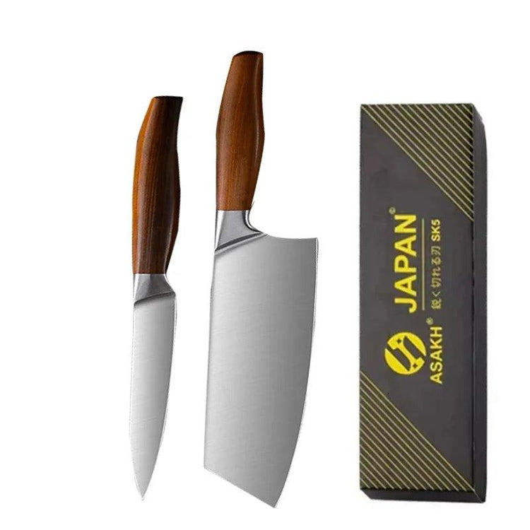 Professional Japanese Kitchen Knife Set – Stainless Steel Chef Knife Collection for Filleting, Slicing, and Chopping - Alb3rt & Co.