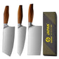 Professional Japanese Kitchen Knife Set – Stainless Steel Chef Knife Collection for Filleting, Slicing, and Chopping - Alb3rt & Co.