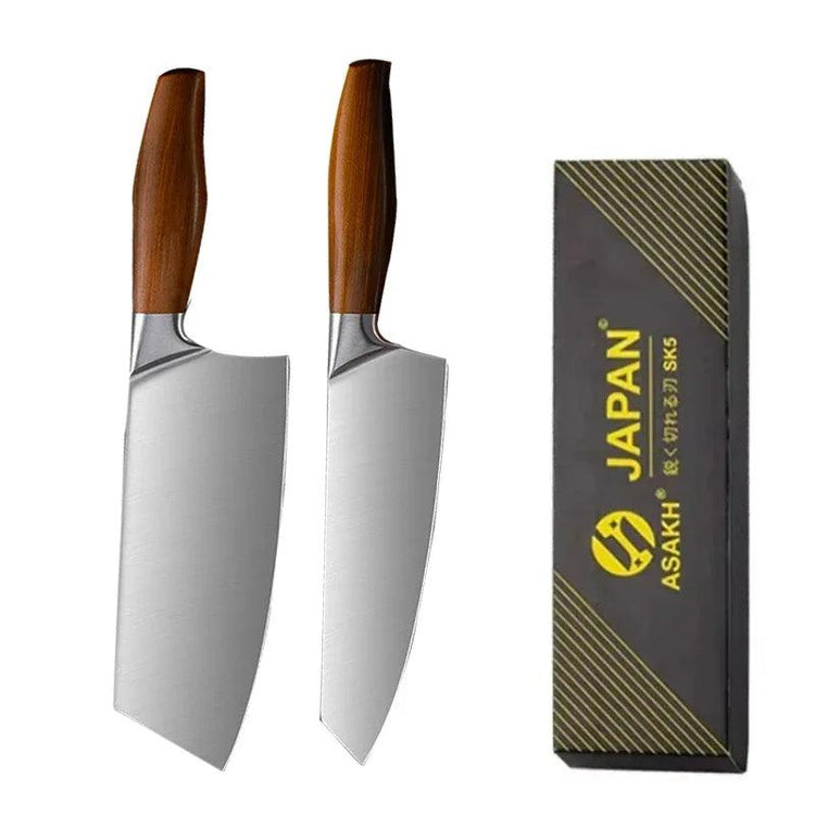 Professional Japanese Kitchen Knife Set – Stainless Steel Chef Knife Collection for Filleting, Slicing, and Chopping - Alb3rt & Co.