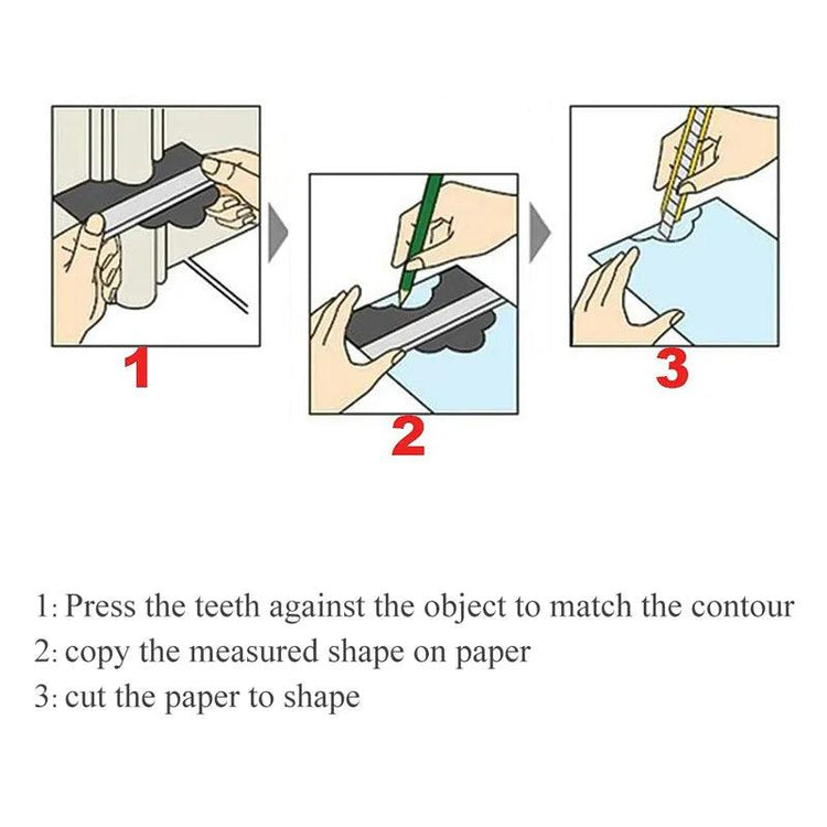 Profile Contour Copier Ruler - Alb3rt & Co.