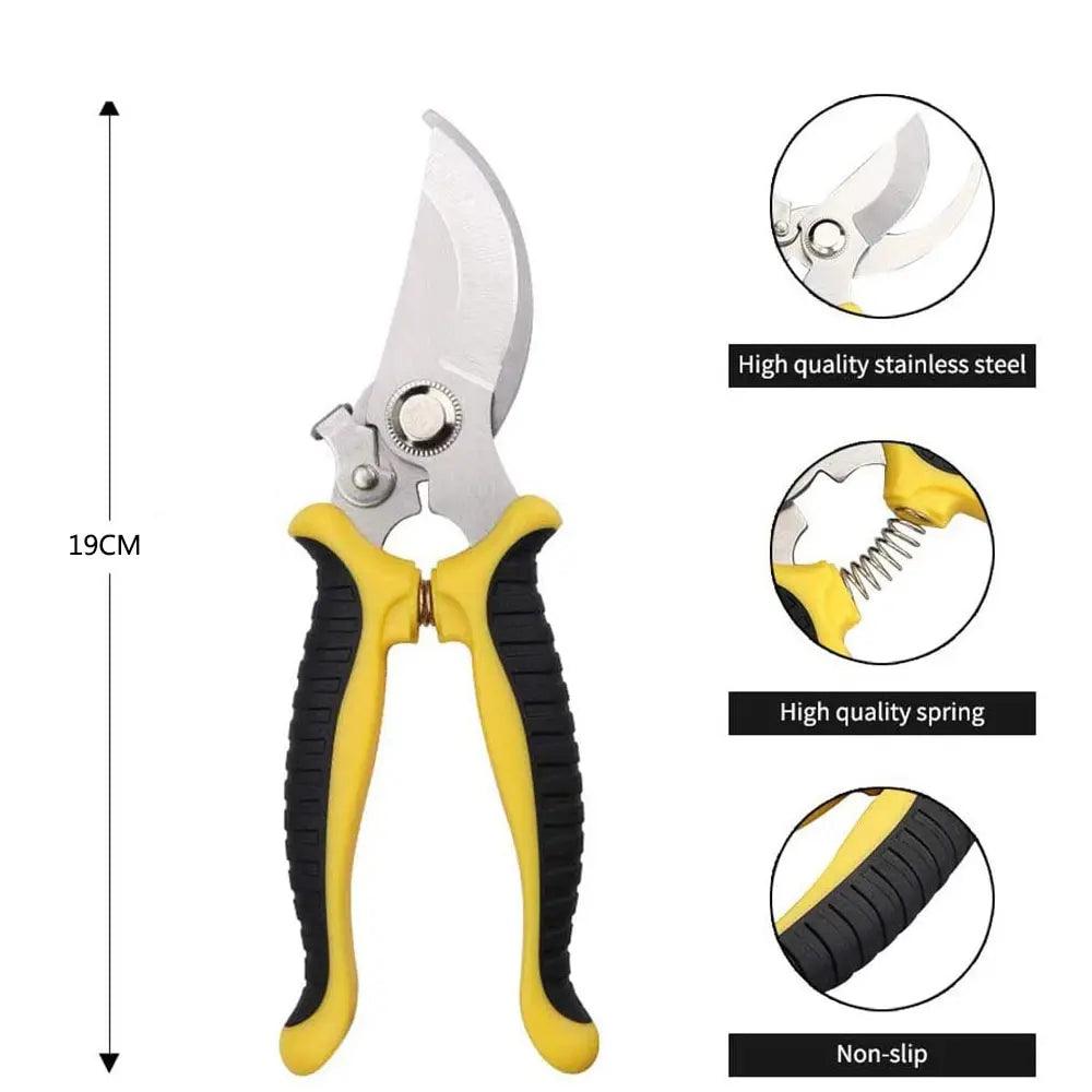 Pruner Garden Scissors Professional Sharp Bypass Pruning - Alb3rt & Co.