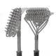 Safe Grill Brush - Bristle Free BBQ Grill Brush - Rust Resistant Stainless Steel Barbecue Cleaner - Great Grilling Accessories - Alb3rt & Co.