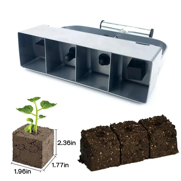 Seedling Soil Block Maker 2 Inch Soils Blocking Tool - Alb3rt & Co.