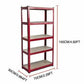 Shelving Unit for Garage Shed Storage-5 Tier Shelf Unit - Alb3rt & Co.