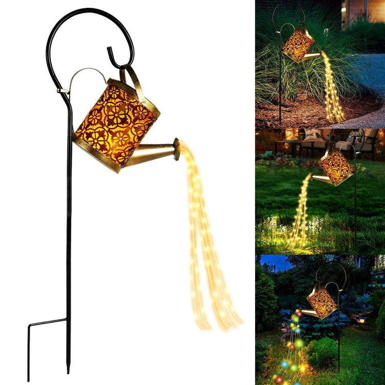 Alb3rt & Co. Warm White Solar Watering Can Light 36 LED Fairy Lights Waterproof Kettle String Lamp Hanging Solar Lantern Outdoor Garden Decor 2023