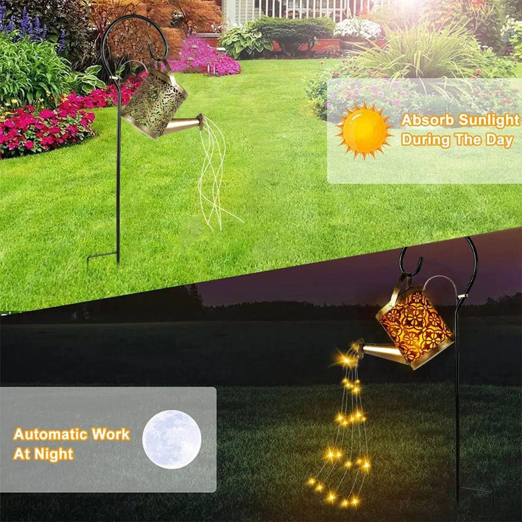 Alb3rt & Co. Warm White Solar Watering Can Light 36 LED Fairy Lights Waterproof Kettle String Lamp Hanging Solar Lantern Outdoor Garden Decor 2023