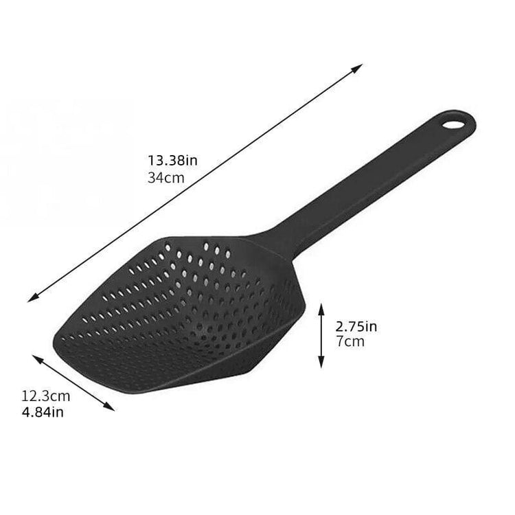 Alb3rt store G652 Strainer Spoon Large Funnel Fried Food Strainer Vegetable Food Water Filter Portable Home Kitchen Cooking Tools