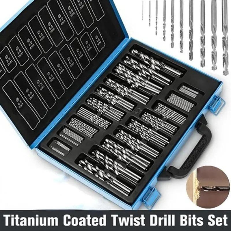 Titanium Coated Drill Set 100/200 pcs - Alb3rt & Co.