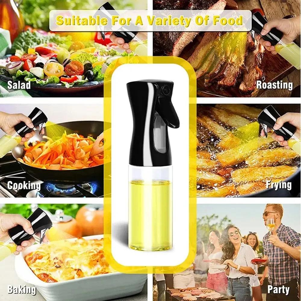 Versatile Oil Spray Bottles for Cooking, BBQ, and More - 200ml, 300ml, 500ml Options for Kitchen & Outdoor Use - Alb3rt & Co.