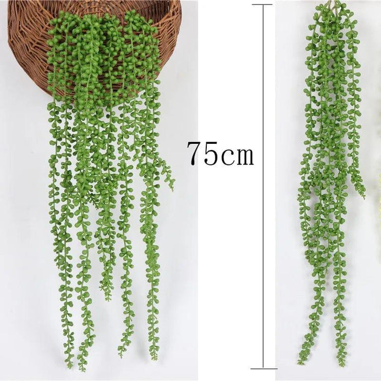 Alb3rt & Co. Wall Hanging Rattan Leaves Branches Outdoor Garden Home Decoration