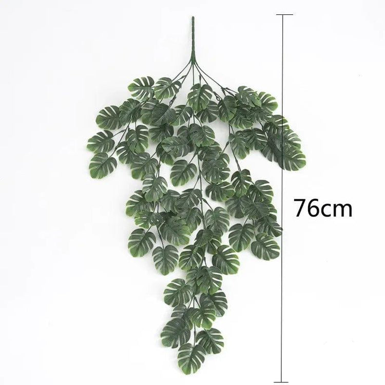 Alb3rt & Co. Wall Hanging Rattan Leaves Branches Outdoor Garden Home Decoration