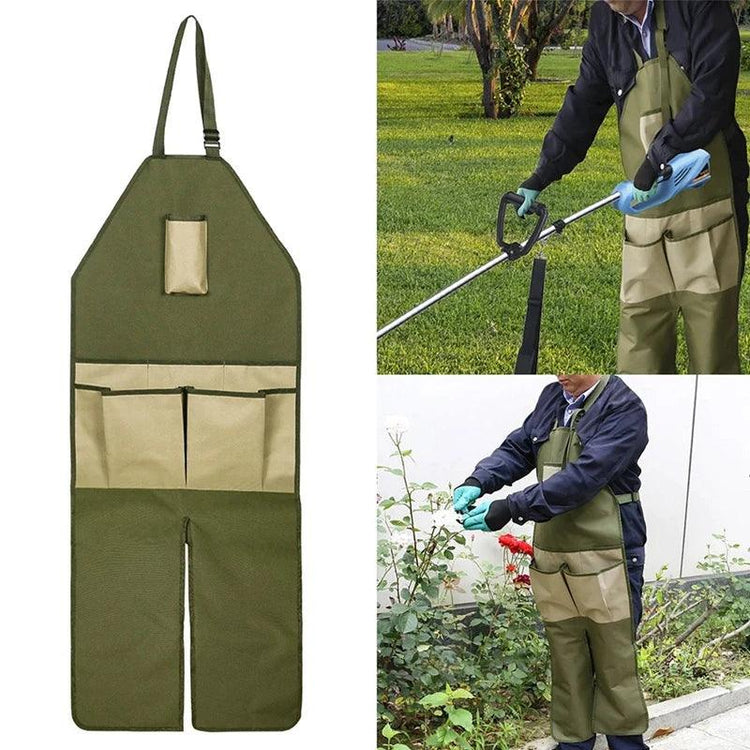 Wear-resistant Oxford Apron for Gardening Work Multiple Pockets - Alb3rt & Co.