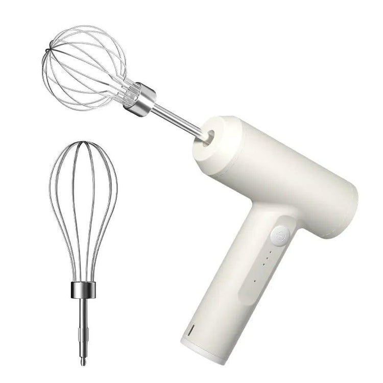 Alb3rt&Co. WHITE Wireless Electric Food Mixer